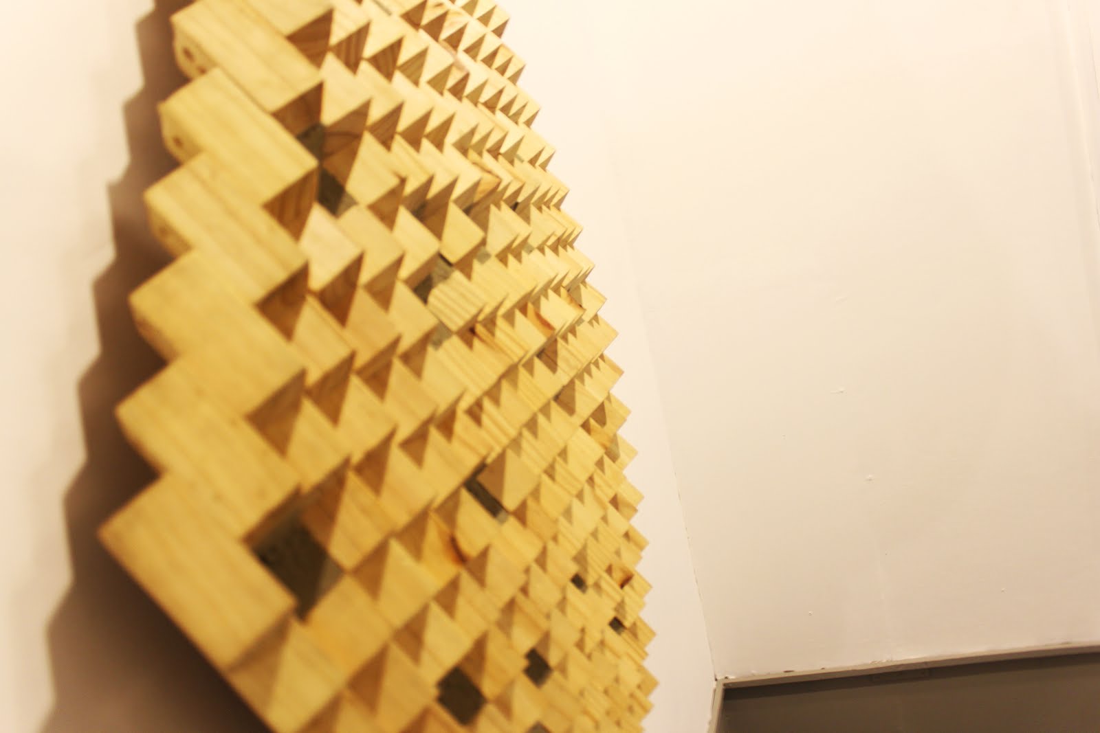 Jagged little pieces The visual poetry of Bryan Liao’s Aggregate Abundances  Art, Bryan Liao, Aggregate Abundances, Wood, Sculpture, Cinematheque, Creative, Creativity, Culture, Visual Poetry, Woodcraft, Honeycomb, Pattern, Tesselate