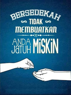 biasakan sedekah