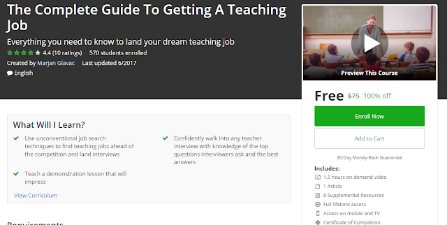  The Complete Guide To Getting A #Teaching_Job
