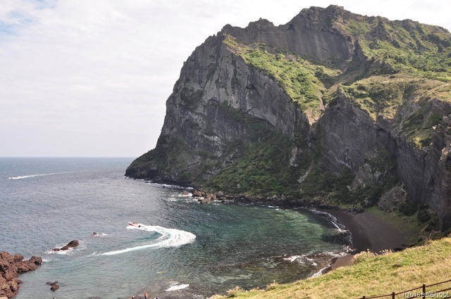 Seongsan Ilchulbong or Sunrise Peak at Jeju Island.