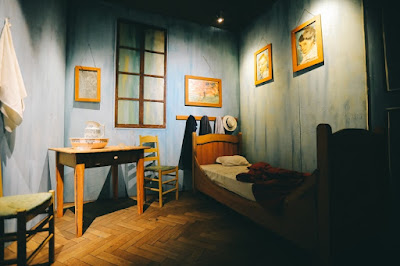 חדרו של ואן גוך בתערוכה