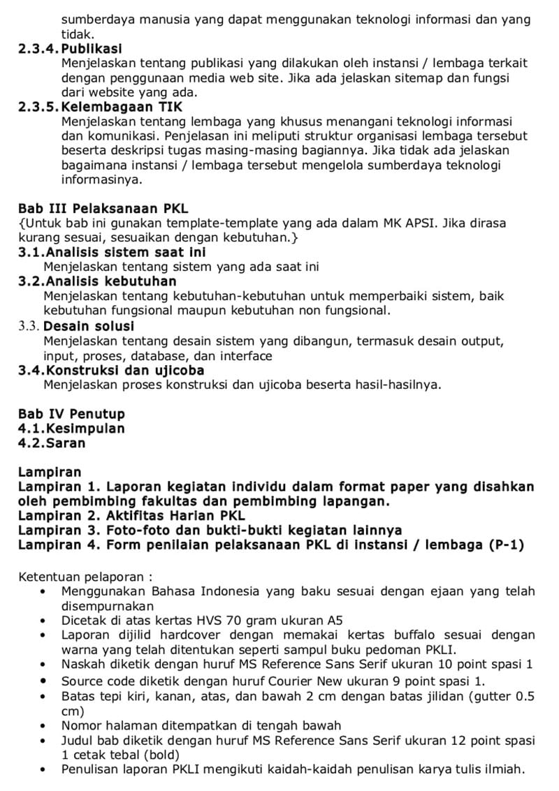 Contoh Pembuatan OutLine Sederhana untuk Kerangka Tulisan 