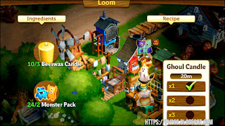 FarmVille, Candles, Glade, Farm Machines