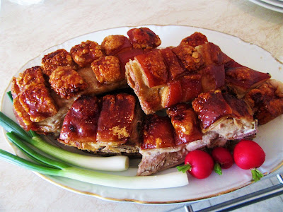 Pečena svinjetina u pećnici  / Roasted pork from the oven 