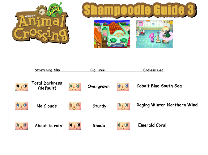 Shampoodle 3 | Animal Crossing New Leaf | Pinterest