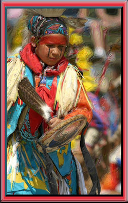 Native Boy at pow-wow