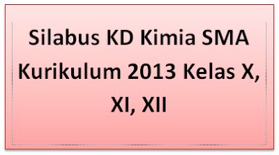  Silabus KI dan KD Biologi SMA Kelas X XI dan XII Kurikulum  Silabus KI dan KD Biologi SMA Kelas X XI dan XII Kurikulum 2013