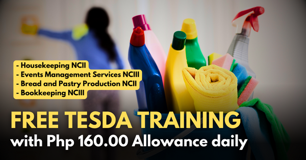 Free TESDA Training Programs with Allowance | Holy Trinity School 