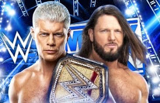 Careo de Cody Rhodes y AJ Styles en WWE SmackDown.
