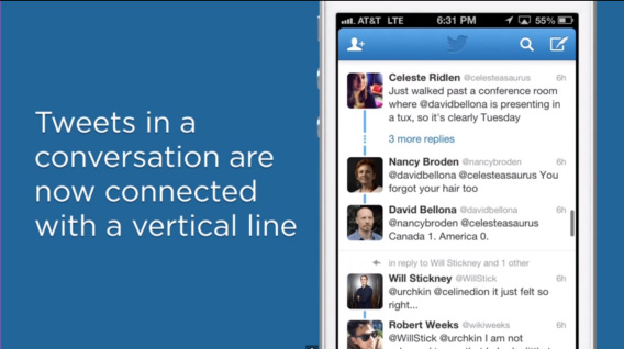 Twitter Sohbet Görünümünü Bağlantılı Tweet’ler İle Güncelledi