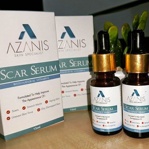 Gedung Cantik 0195149989: AZANIS SCAR SERUM - PARUT 