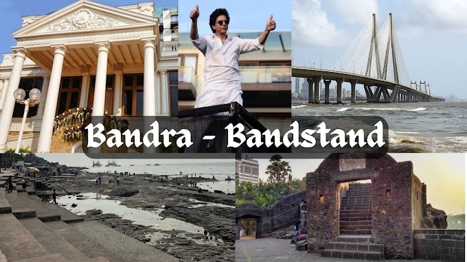 Exploring Bandra: Mannat - Shahrukh Khan's House , Bandstand, Fort and Worli Sea Link