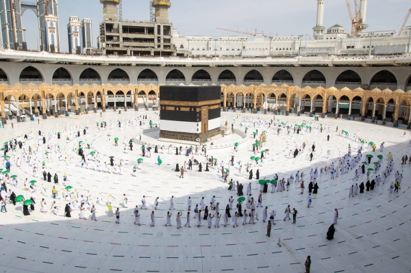 Fully vaccinated foreign Umrah pilgrims to begin arriving from Aug. 9