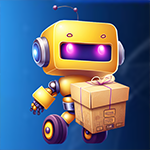 Games4King Delivery Robot Escape Game