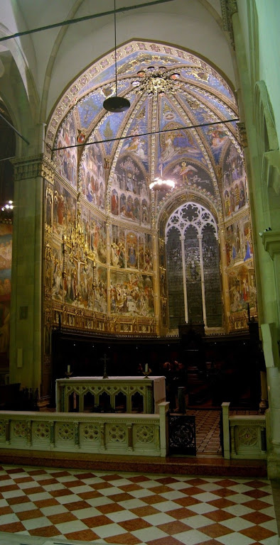 Uma das capelas da basílica da Santa Casa, em Loreto