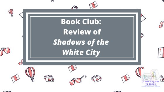 Book Club: Review of Shadows of the White City; travel clipart