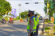 Polres Ciamis : Situasi arus Lalu Lintas di Wilayah Hukum Polres Ciamis dari Bandung Maupun Cirebon Terpantau Ramai Lancar