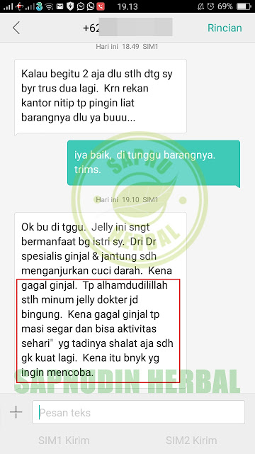 Cara Mengobati Gagal Ginjal Secara Alami Tanpa Cuci Darah Terbukti Mujarab ~ TESTIMONI QNC JELLY GAMAT