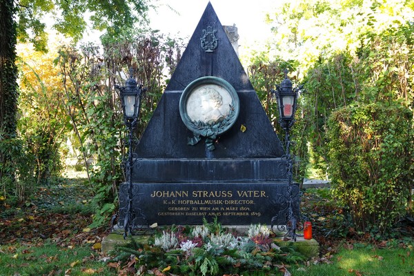 vienne cimetière central zentralfriedhof tombe johann strauss père