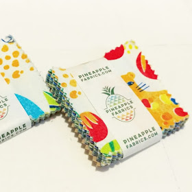 Mini charm packs from Pineapple Fabrics