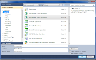 Asp.Net MVC Insert, Edit, Update, Delete, List and Search functionality using Razor view engine and Entity Framework