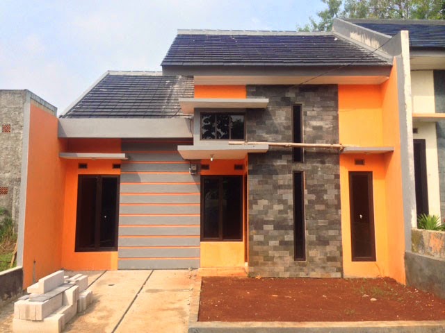 43 Contoh Cat Rumah  Minimalis Warna  Orange  Yang Nampak 