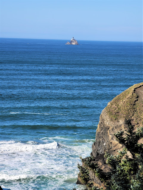 Tillamook Lighthouse view from Ecola State Park