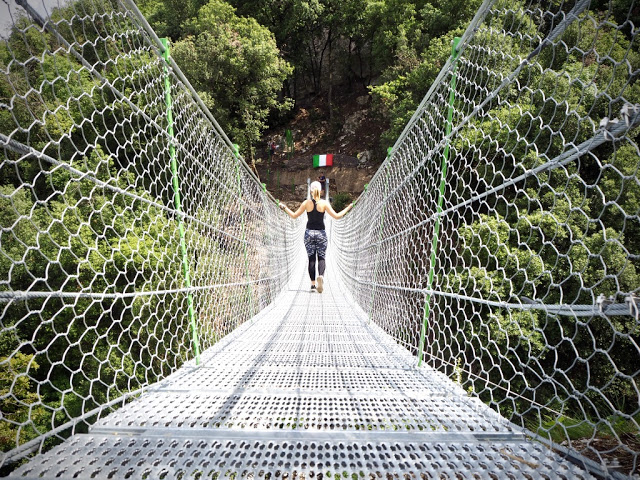 Ponte Tibetano, Lago di Garda - tipy na zajímavá místa