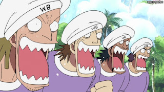 ワンピース アニメ 空島 スカイピア 156話 ホワイトベレー部隊 | ONE PIECE Episode 156 Skypiea