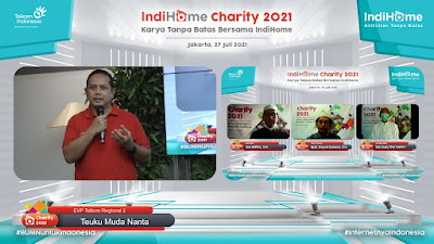 Indihome Alokasikan Bantuan  Rp 420 Juta  bagi Masyarakat Terpapar Covid-19