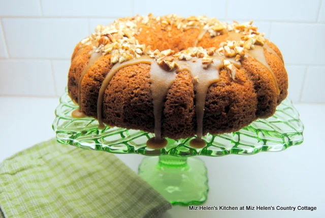 Apple Bundt Cake With Caramel Glaze at Miz Helen's Country Cottage