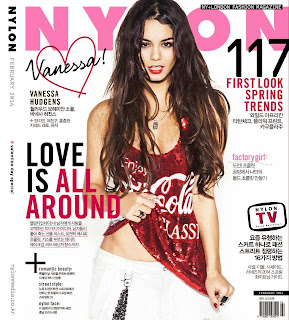 Vanessa Hudgens Magazine Photoshoot Pics on Nylon Magazine Netherlands February 2014 