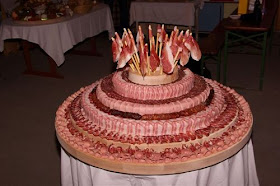 {Food} Serbian wedding cake
