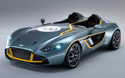 2013 Aston Martin CC100 Speedster concept front three quarters view