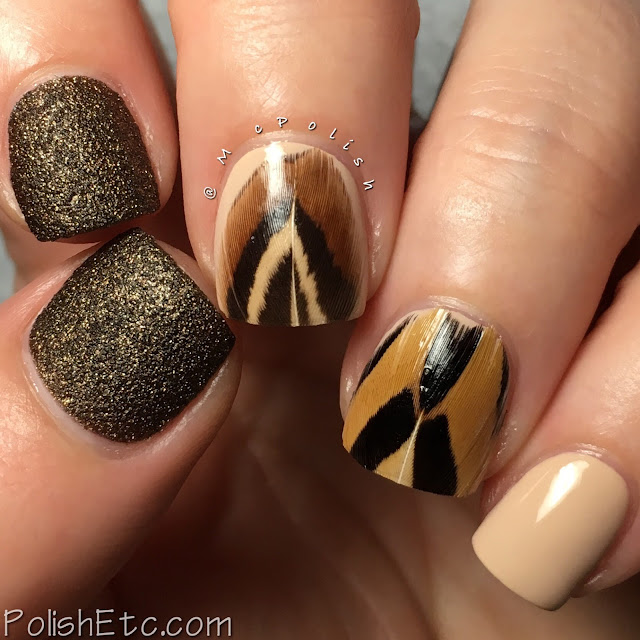 Feather Nails for the #31DC2018Weekly - McPolish