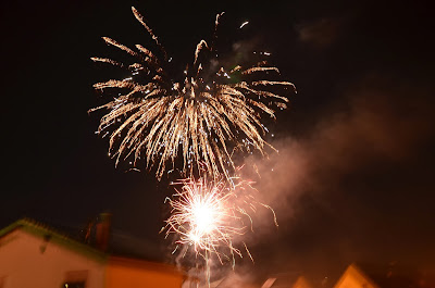 Feuerwerk an Silvester