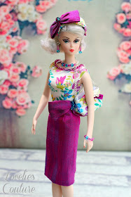 ooak silkstone barbie fashion couture