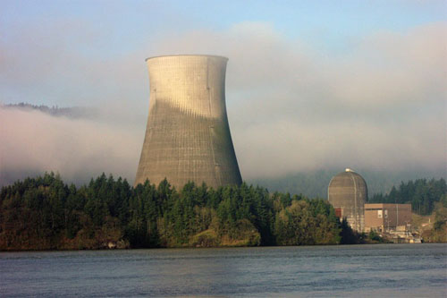 nuclear power. Trojan Nuclear Power Plant