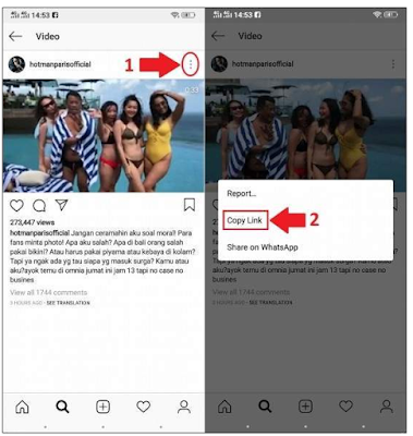 Download Video Instagram di HP Android Dengan Betul Langkah Download Video Instagram Pribadi Di Android Tampa Perlindungan Aplikasi