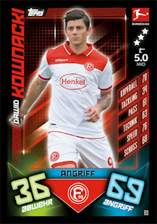 Match Attax Bundesliga 2019-2020 Fortuna Düsseldorf 95