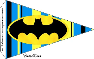 Batman Food Flags.