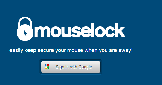 lock computer mouse