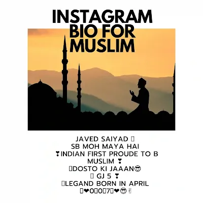 Islamic bio for Instagram