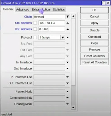 Cara Blokir Ping di Router MikroTik