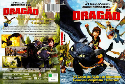 Filme Como Treinar seu Dragão (How to Train Your Dragon) DVD Capa