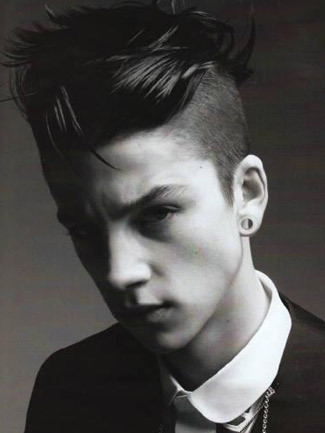 Undercut Hairstyle Men 2012