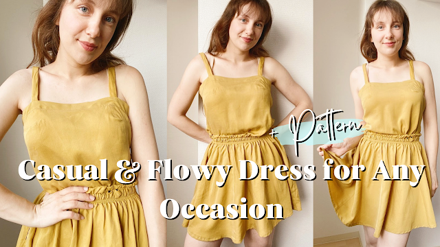 Diy Flowy Summer Dress | Super Easy Sewing Project