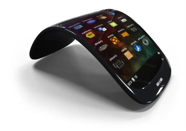 Handphone Fleksibel Produk Teknologi Modern