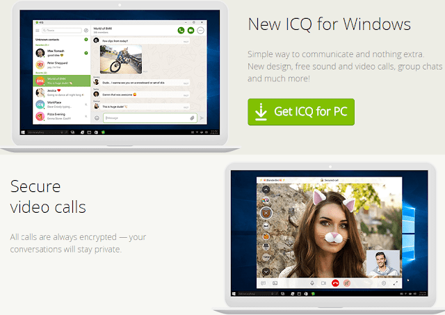 ICQ Screenshots