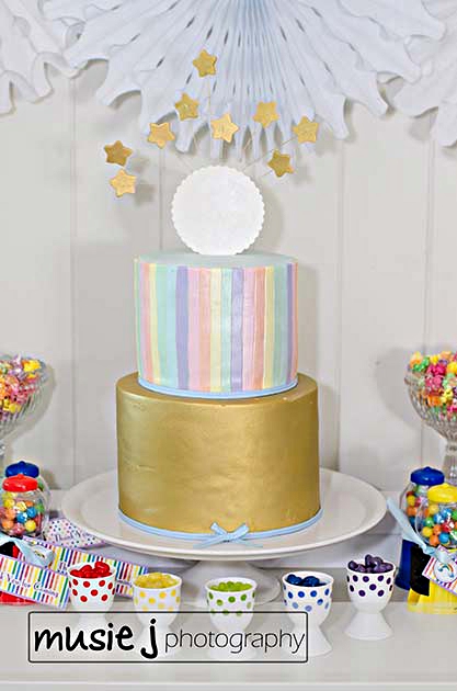 An Elegant Adult Rainbow Birthday Party - Party Ideas